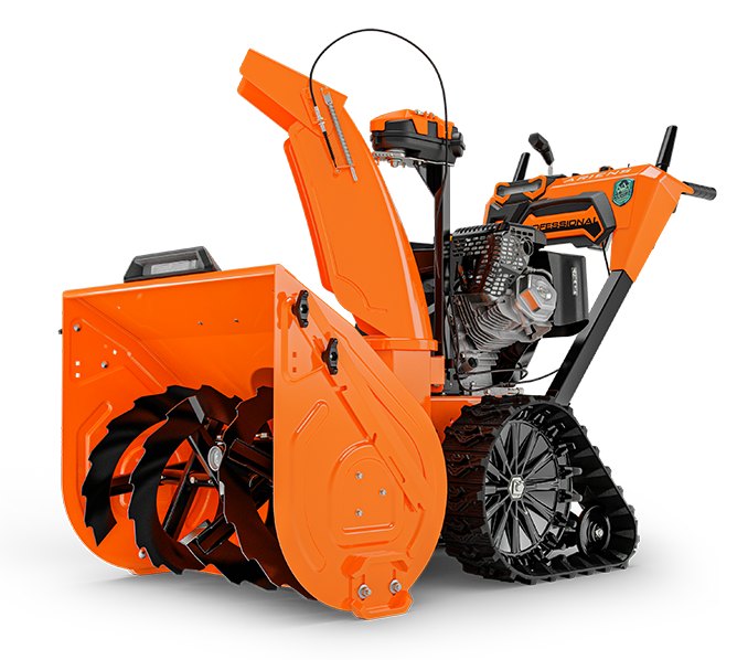 Ariens Professional 28 Hydro EFI RapidTrak Alpine Edition 926091 – 2-Stage Gas Snowblower, 28-Inch Clearing Width
