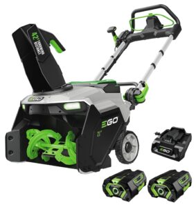 EGO SNT2122 – 1-Stage 56V Cordless Snowblower, 21-Inch Clearing Width, Battery Kit