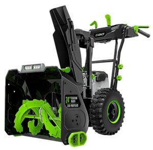 EGO SNT2405 – 2-Stage 56V Cordless Snowblower, 24-Inch Clearing Width, Battery Kit