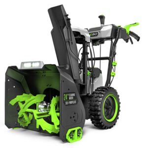 EGO SNT2416 – 2-Stage 56V Cordless Snowblower, 24-Inch Clearing Width, Battery Kit