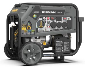 Firman T07573 Tri-Fuel Portable Generator – 9400 Starting / 7500 Running Watts