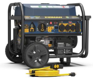 Firman T09371 Tri-Fuel Portable Generator – 11600 Starting / 9300 Running Watts