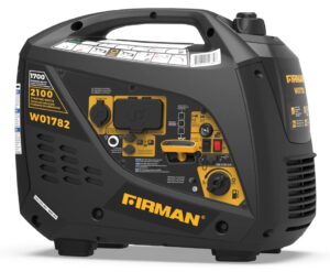 Firman W01782 Gas Inverter Generator – 2100 Starting / 1700 Running Watts