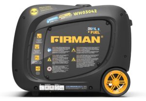 Firman WH03042 Dual Fuel Inverter Generator – 3300 Starting / 3000 Running Watts