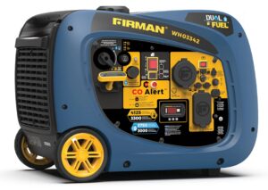 Firman WH03342 Dual Fuel Inverter Generator – 4125 Starting / 3300 Running Watts