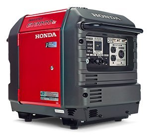 Honda EU3000iS EU3000isC4 Gas Inverter Generator – 3000 Starting / 2800 Running Watts