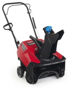 Toro Power Clear 518 ZE 38475 – 1-Stage Gas Snowblower, 18-Inch Clearing Width