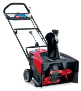 Toro 60V MAX Power Clear e21 39901 – 1-Stage 60V Cordless Snowblower, 21-Inch Clearing Width, Includes 7.5Ah Battery