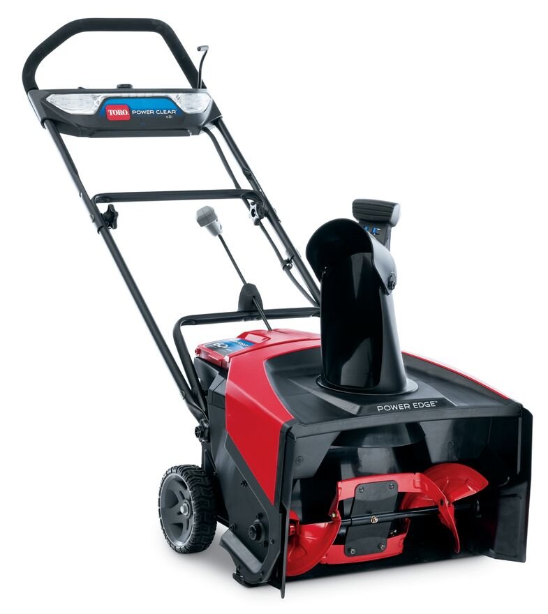 Toro 60V MAX Power Clear e21 39902 – 1-Stage 60V Cordless Snowblower, 21-Inch Clearing Width, Includes 2 x 6.0Ah Batteries
