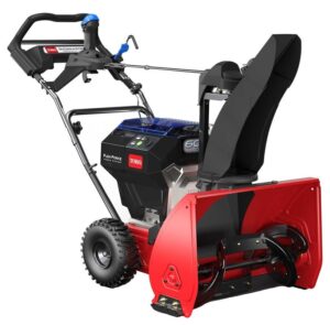 Toro 60V MAX SnowMaster 24 39914 – 1-Stage 60V Cordless Snowblower, 24-Inch Clearing Width, Includes 10Ah Battery