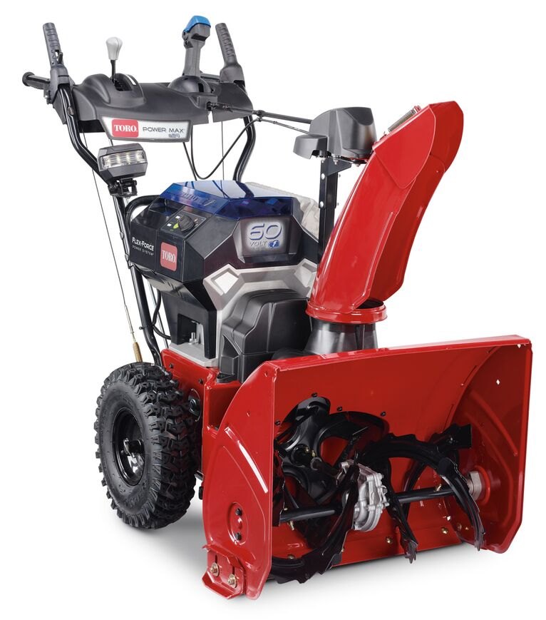 Toro 60V MAX Power Max e24 39925 – 2-Stage 60V Cordless Snowblower, 24-Inch Clearing Width, Includes 10Ah Battery
