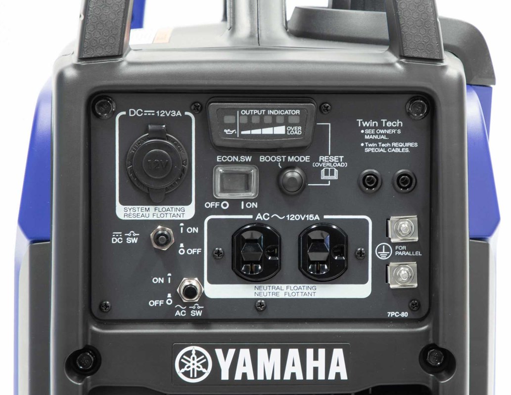 Yamaha EF2200iST Gas Inverter Generator – 2200 Starting / 1800 Running Watts