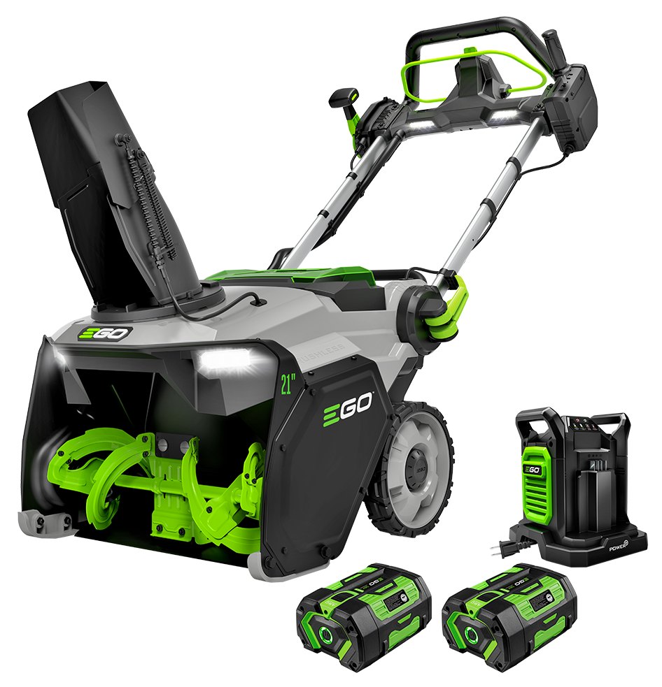 EGO SNT2134 – 1-Stage 56V Cordless Snowblower, 21-Inch Clearing Width, Battery Kit