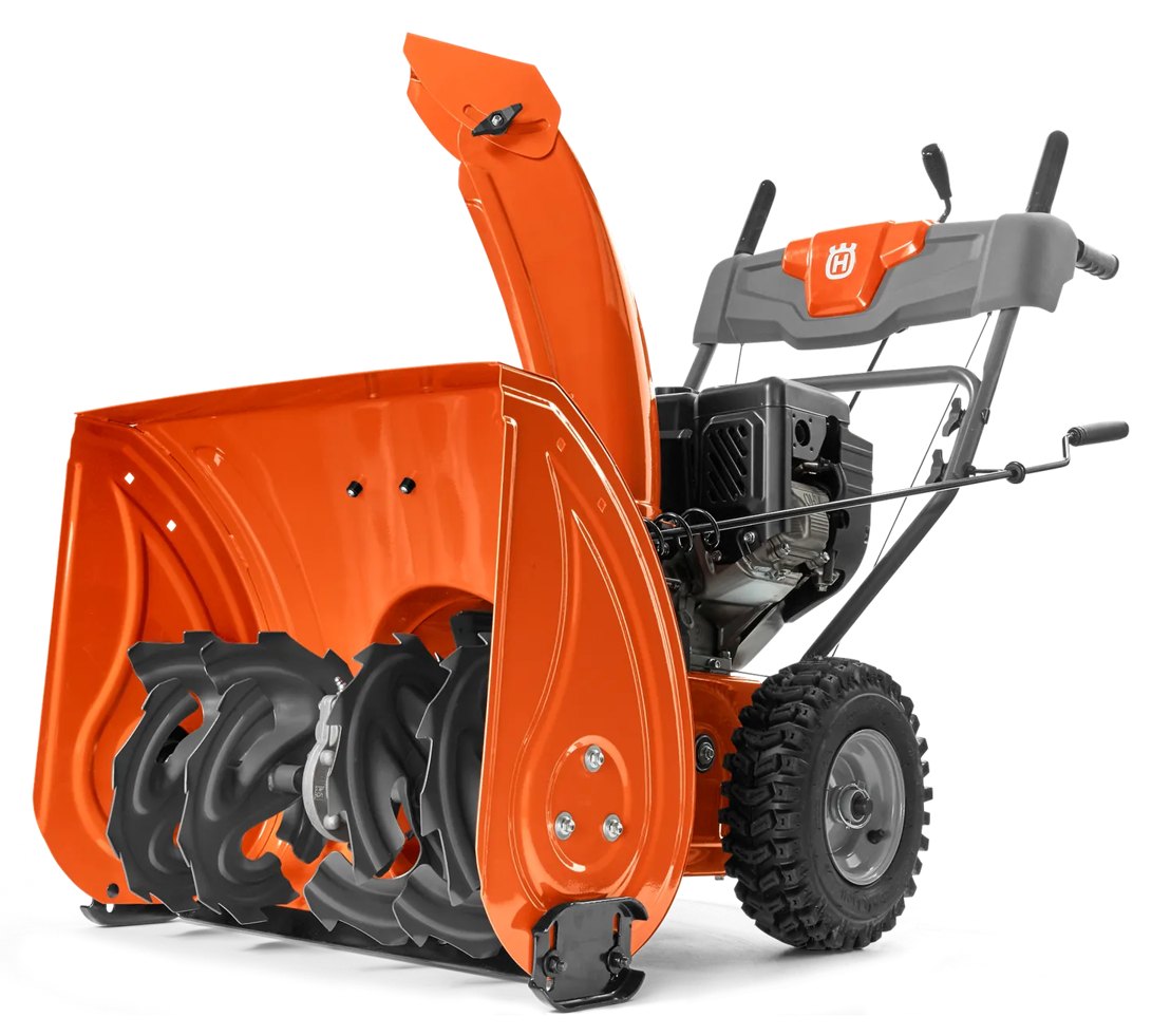Husqvarna ST124 970449301 – 2-Stage Gas Snowblower, 24-Inch Clearing Width