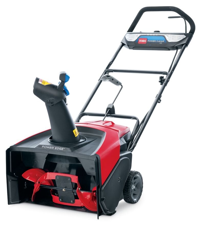 Toro 60V MAX Power Clear e21 39902 – 1-Stage 60V Cordless Snowblower, 21-Inch Clearing Width, Includes 2 x 6.0Ah Batteries