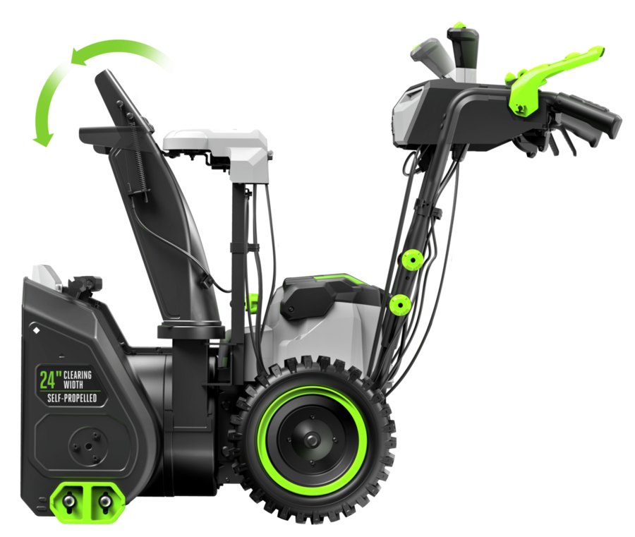EGO SNT2416 – 2-Stage 56V Cordless Snowblower, 24-Inch Clearing Width, Battery Kit